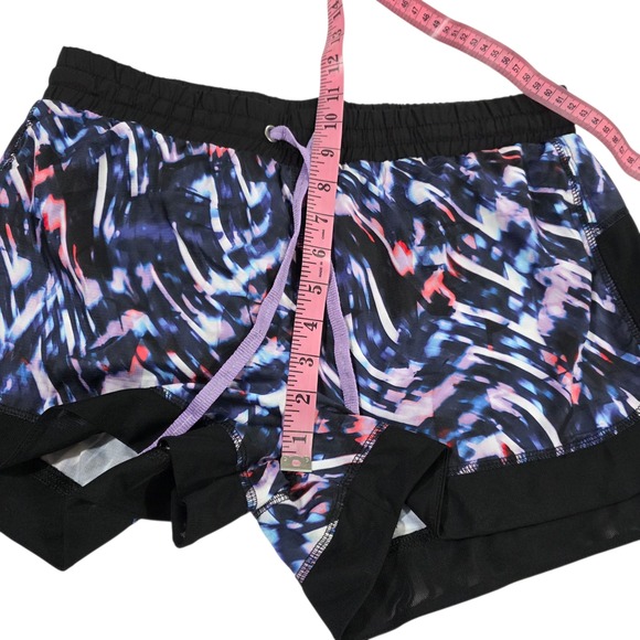 Activ8 Running Shorts Womens Multicolor M Elastic Waist Abstract Drawstring - Picture 7 of 9